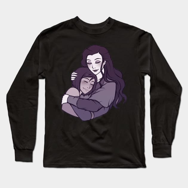 korrasami hugs Long Sleeve T-Shirt by iahfy